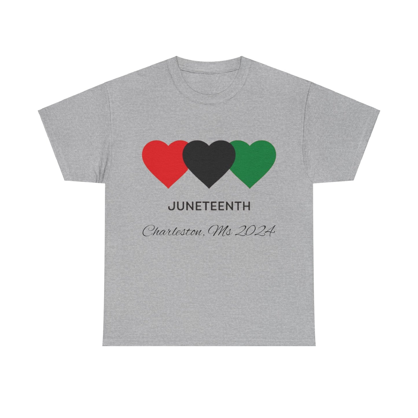 Juneteenth Hearts United Tee