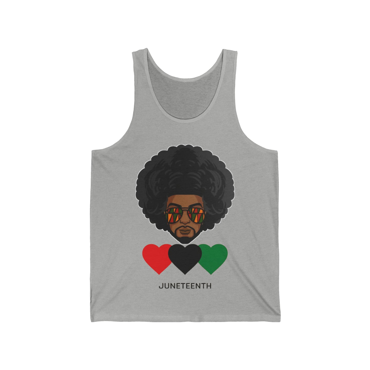 Men's Afro Hearts Tank